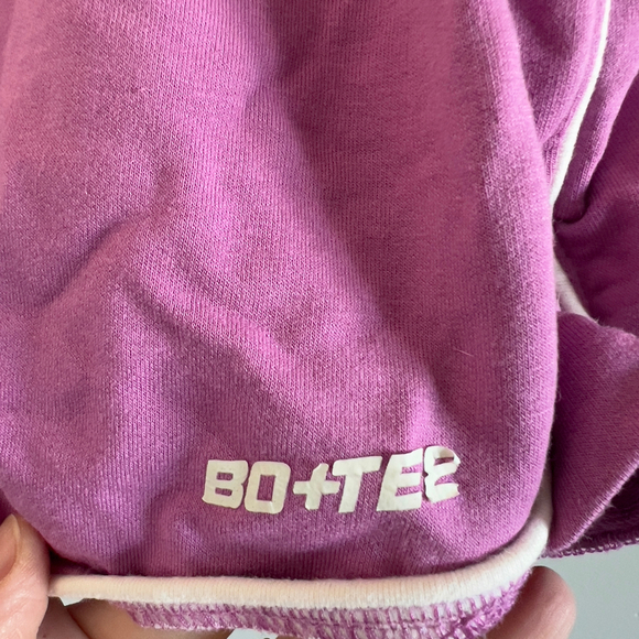 BO+TEE | Purple Elastic Waist Athletic Shorts - Picture 4 of 6
